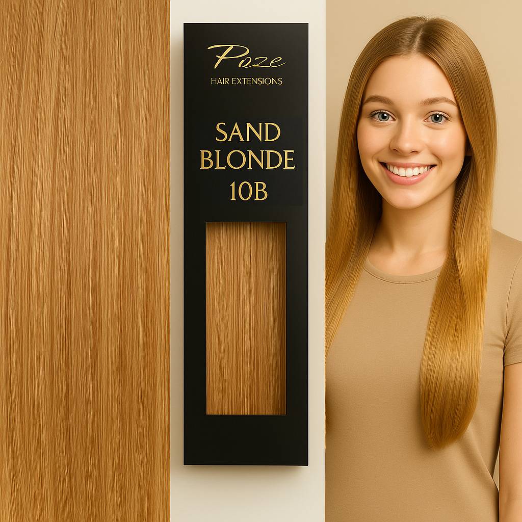 Hair Weft Standard - 10B Sand Blonde